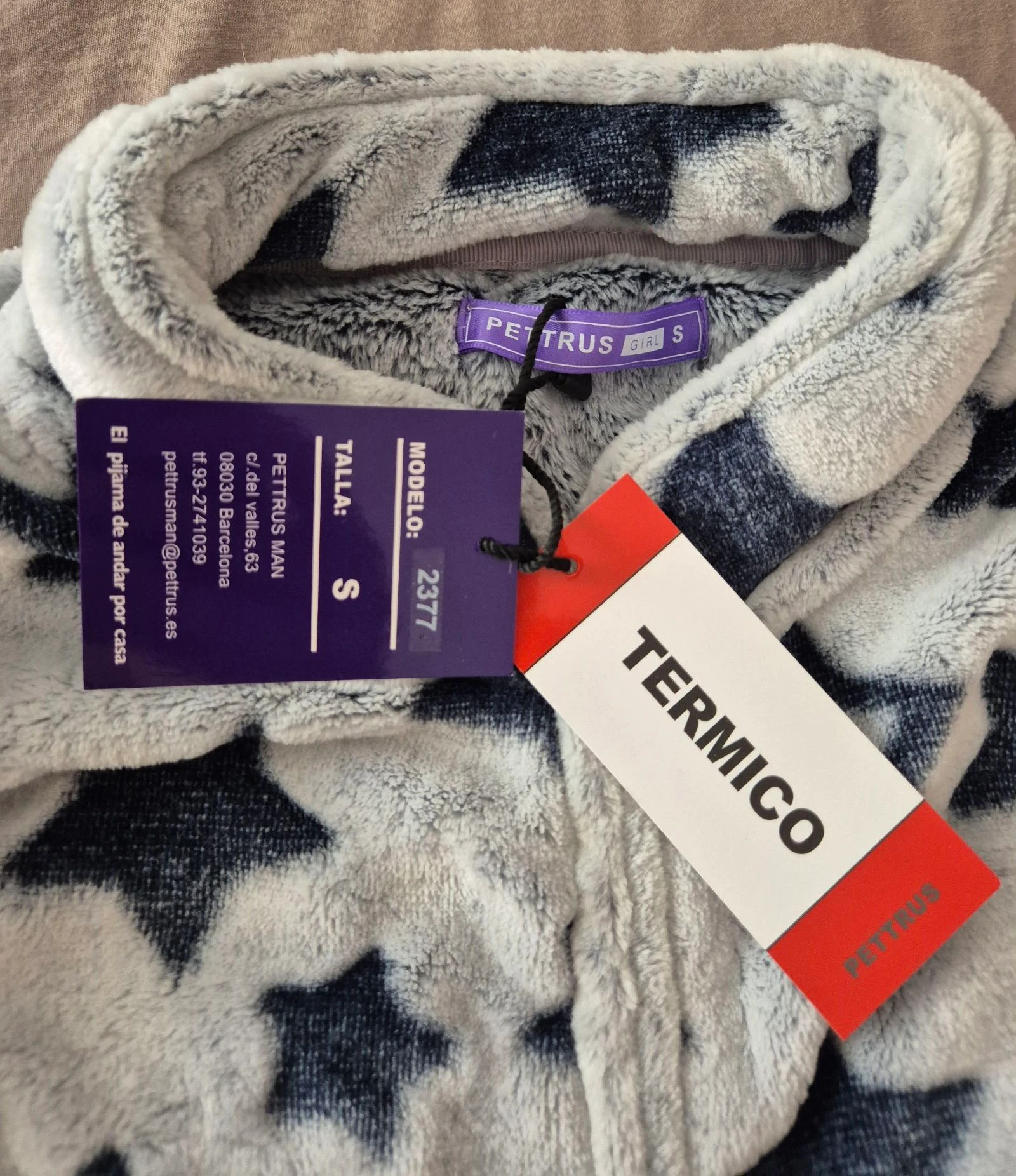 New fleece pajamas with tag size s – photo 7